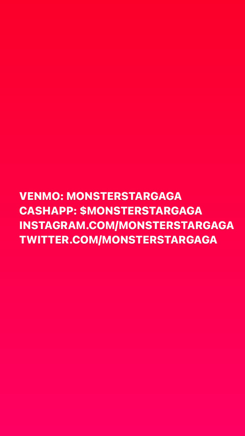 monsterstargaga onlyfans leaked picture 1